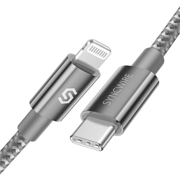 Syncwire USB-C ＆ ライトニング ケーブルType C Lightning ケーブル ...