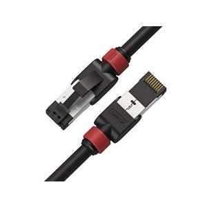 LINKUP  LAN ケーブル Cat7-0.3M 10ギガビット RJ45 コネクタ S/FTP 二重 シールド   イーサネット PS4