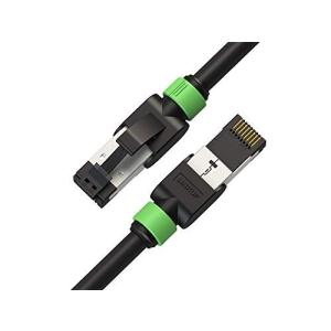 LINKUP (Flukeフルーク 認証) LAN ケーブル Cat7-2.1M 10ギガビット RJ45 コネクタ S/FTP 二重 シールド | イーサネット PS4