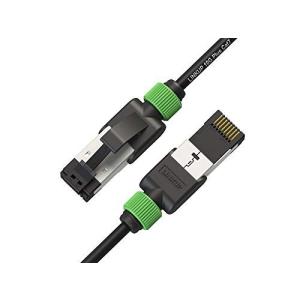 LINKUP  LAN ケーブル Cat7-2.1M 10ギガビット RJ45 コネクタ S/FTP 二重 シールド   イーサネット PS4