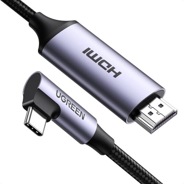 UGREEN USB-C HDMIケーブル 4K 60Hz 高画質 Thunderbolt 3対応 ...