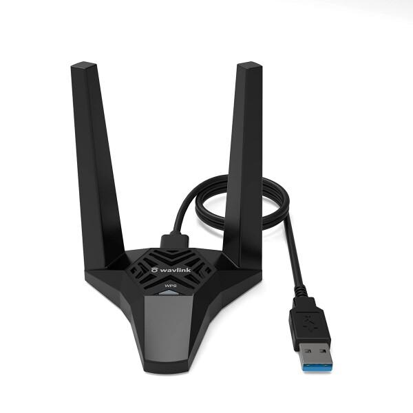 WAVLINK WiFi 無線LAN子機 AC1300 867 + 400Mbps USB3.0 W...