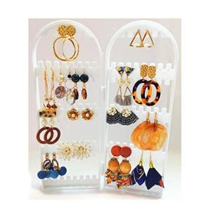 pipinowa ピアス スタンド 折りたたみ 収納 省スペース 大容量 アクセサリー 展示