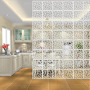 YIZUNNU 12片セット パーテーション 高さ29cm x 幅29cmアジアン 和室/洋室 オフィス 間仕切り 衝立 おしゃれ,はくし