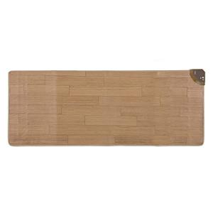 ライフジョイ ホットマット フローリング調 ベージュ 120cm×45cm 防水 木目調 FM121C