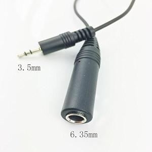 6.35mmオーディオケーブル Sennheiser HD518 HD555 HD558 HD595 HD598 HD650 HD700 HD800の交換 3.5mmゼンハイザーヘッドセットア