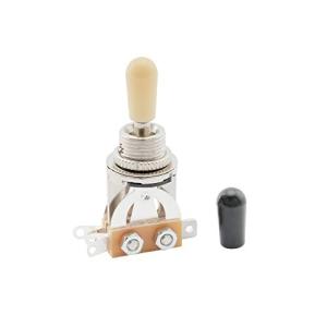 Musiclily 3 WAY ミリ規格トグルスイッチ ショートタイプ レスポールギター用 クリームノブ