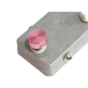 エフェクター フットスイッチハット スイッチキャップ フットカバー アルミ製 )