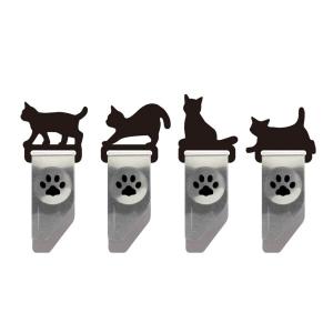 TOHKIN インデックス猫クリップ IND-N4-2 4個入×2セット 東京金属工業