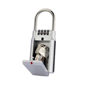 キー ダイヤル式 南京錠 鍵の保管・受け渡しに安全 4桁