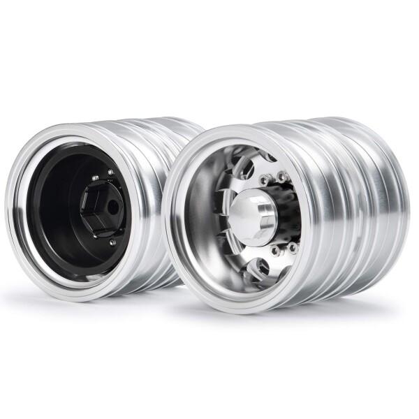 ホイールハブ タイヤインナー リア ホイールリムハブ wheel hub for 1 14 タミヤ ...