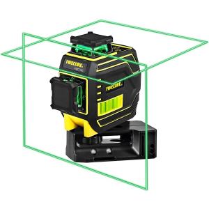 Firecore レーザー墨出し器 2x360°グリーン 緑色レーザー 水平器 クロスライン 大矩 フルライン照射｜finalshopping