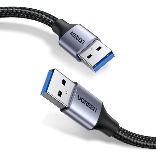 UGREEN USB ケーブル オスオス USB 3.0 a-aタイプ 5Gbps 高速転送 高耐久...