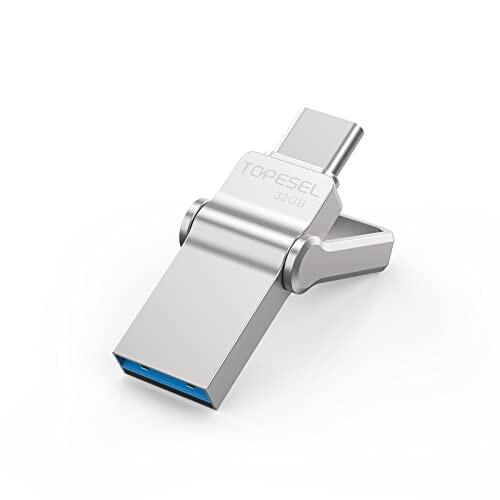 TOPESEL USBメモリ32GB Type-Cメモリー 2in1 Type-C + USB A(...