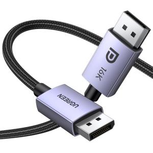 UGREEN 16K DisplayPort ケーブル DP2.1 VESA認証済み ディスプレイポ...