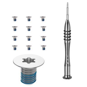 12PCS M2x3トルクスT5ネジ+1ドライバーDell XPS 13 9343 9350