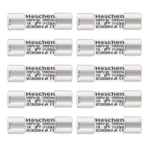 Heschen 太陽 DC1000V PV のヒューズ、光起電ヒューズ、gPV のタイプ ヒューズ リンク、HSPV-30、10 * 38mm｜finalshopping