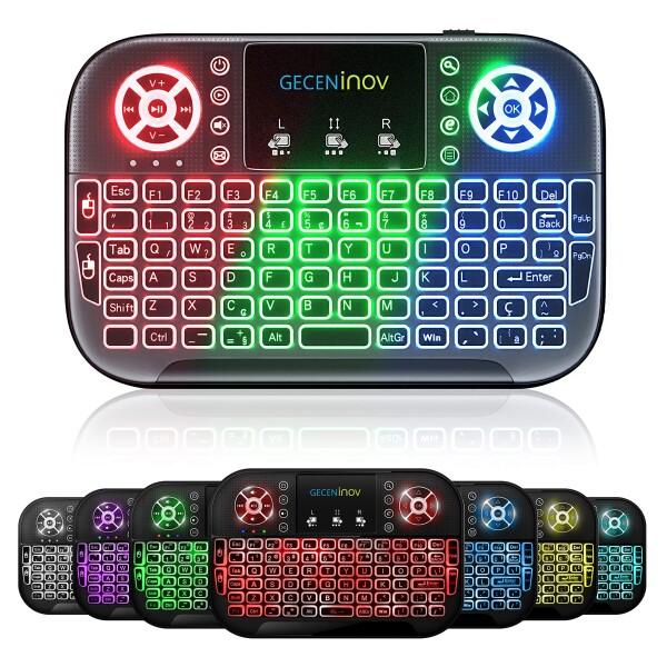 ミニ キーボードMini Bluetooth keyboard タッチパッド搭載 Bluetooth...