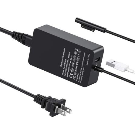 Surface Pro Charger Surface Laptop Charger 65W 15V...