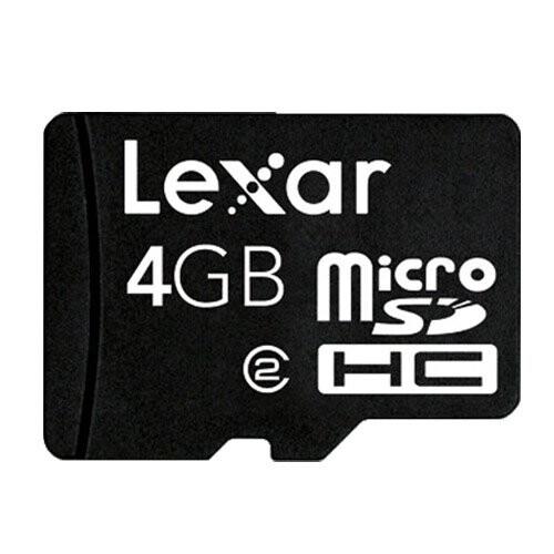 Lexar MicroSDHCカード(アダプタなし) 4GB LSDMI4GBACJP