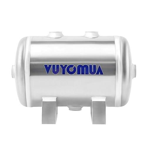 VUYOMUA アルミニウム 高圧 ミニ 小型 ポータブル エアタンク エアリザーバー (5ポンド-...