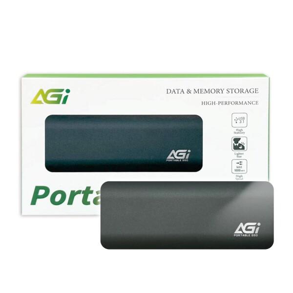 AGI 2TB ED198 外付けSSD、USB3.2 Gen2 Type-C to Type-C/...