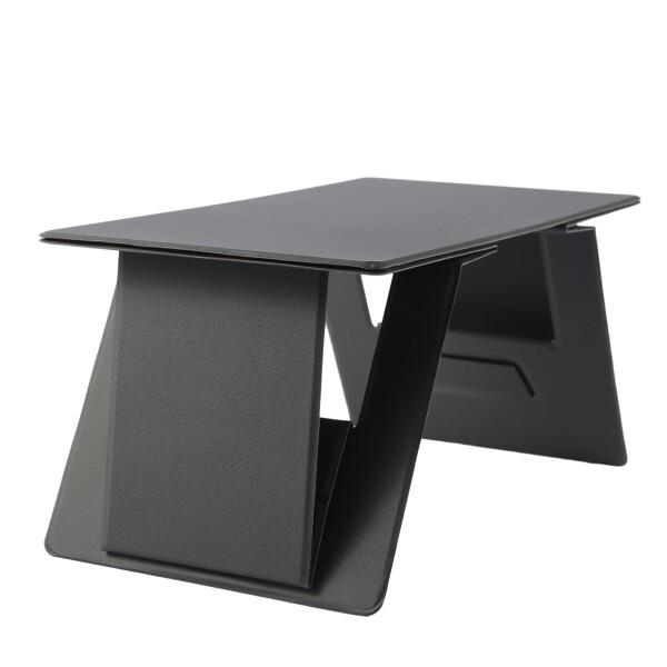 多機能折り畳みラップトップテーブル PCスタンド 人間工学設計 姿勢改善 2つの使用モード 多角