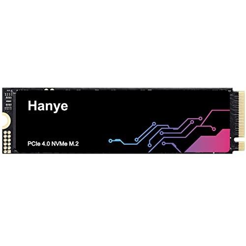 Hanye 内蔵 SSD 2TB PCIe Gen4x4 M.2 NVMe 2280 グラフェン放熱...