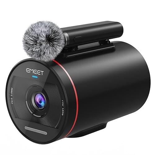 EMEET StreamCam One ワイヤレス ストリーミングカメラ ソニーセンサー搭載 フルH...