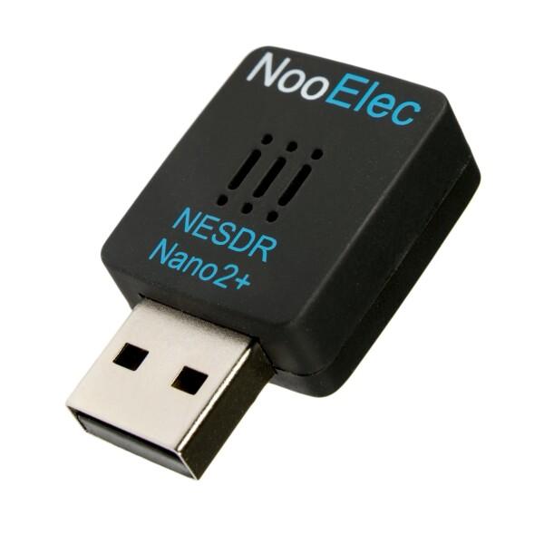 NESDR Nano 2+極小ブラックRTL-SDR USBセット（RTL2832U + R820T...