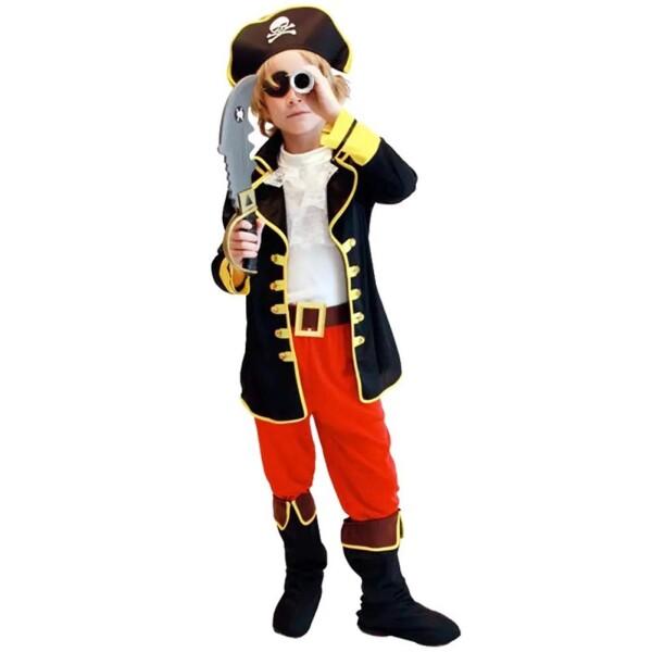 (ZYJ) 子供 カリブ 海賊 衣装 セット パイレーツ オブ カリビアン パーティ ハロウィン コ...