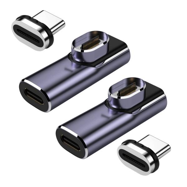 Sisyphy USB Type C 磁気 アダプター Thunderbolt3対応 40Gbps ...
