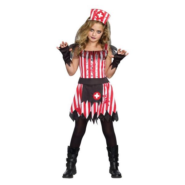 Candy Striper Child Costume キャンディストライパーチャイルドコスチューム...