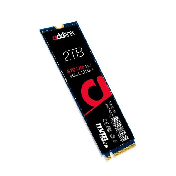 addlink S70 Lite 台湾製 2TB PCIe Gen3.0x4(転送速度3,500MB...