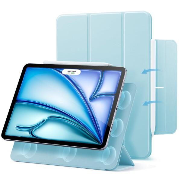 ESR iPad Air ケース 2024専用 マグネット吸着式 11インチ ライトブルー