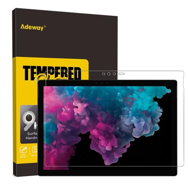 Adeway Microsoft Surface Pro 6/5/4 ガラス保護フィルム 12.3i...