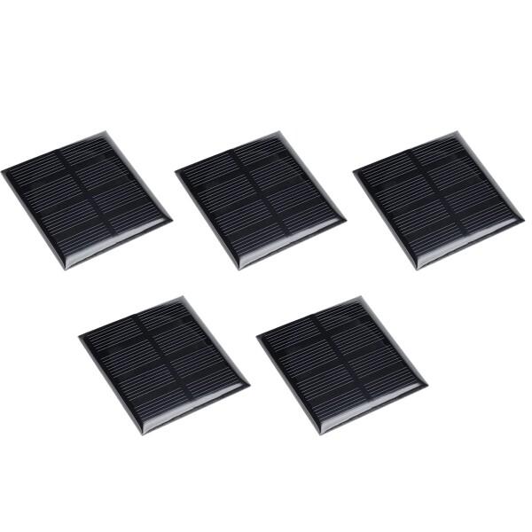 DMiotech 5枚 2V 160mA 60mm x 60mm ソーラーパネル 太陽電池パネル 太...