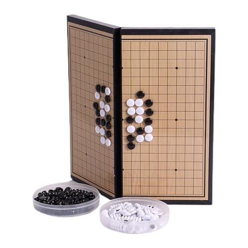 囲碁 マグネット 囲碁セット 19路盤 28.5×28.5cm 囲碁盤 折りたたみ式 ポータブル 碁...