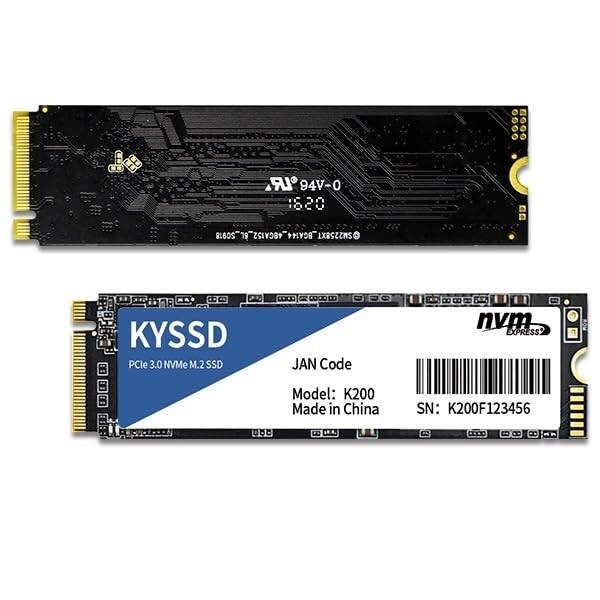 KYSSD K200-NVMe-512GB 内蔵SSD 512GB NVMe M.2 2280 PC...