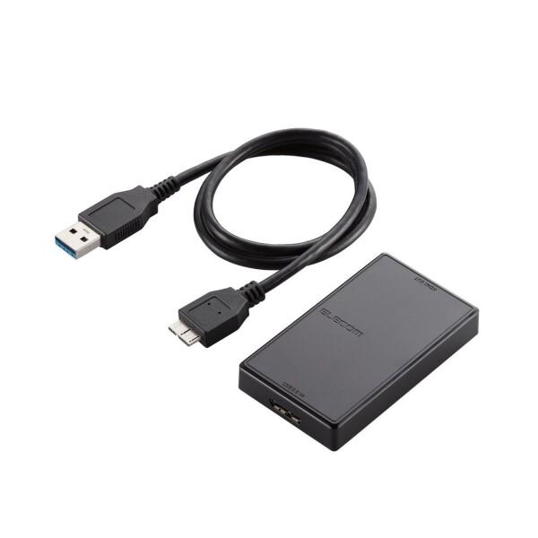 ELECOM USB-HDMIディスプレィアダプタ 4K対応 LDE-HDMI4KU3