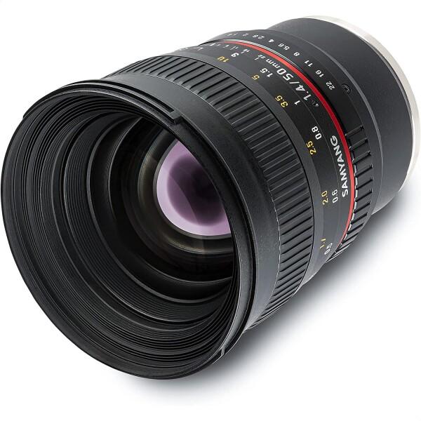 SAMYANG 単焦点標準レンズ 50mm F1.4 ソニー αE用 フルサイズ対応