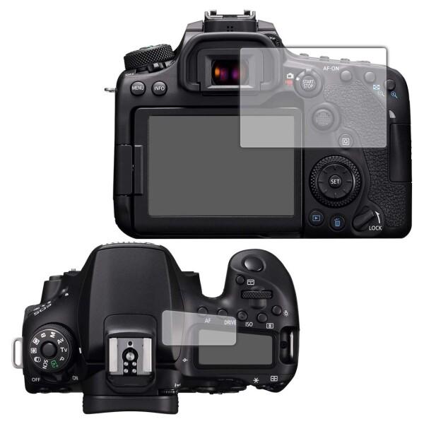 PDA工房 Canon EOS 90D/80D/70D 9H高硬度(光沢) 保護 フィルム 日本製