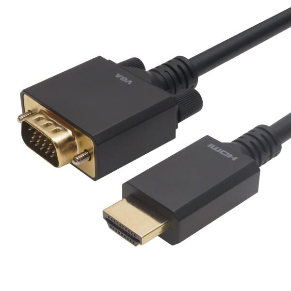 ホーリック HDMI→VGA変換ケーブル 1m HAVG10-708BB