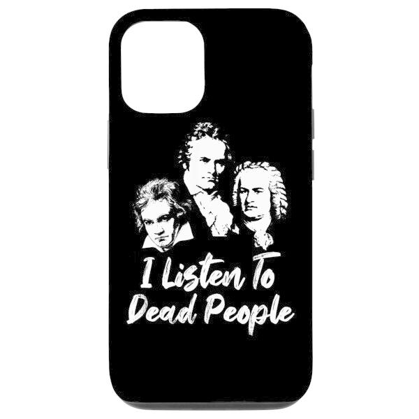 iPhone 12/12 Pro I Listen To Dead People クラシックミュージ...