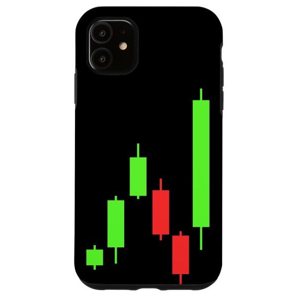 iPhone 11 Daytrading Stock Trader ローソク足 証券取引所トレーダー...
