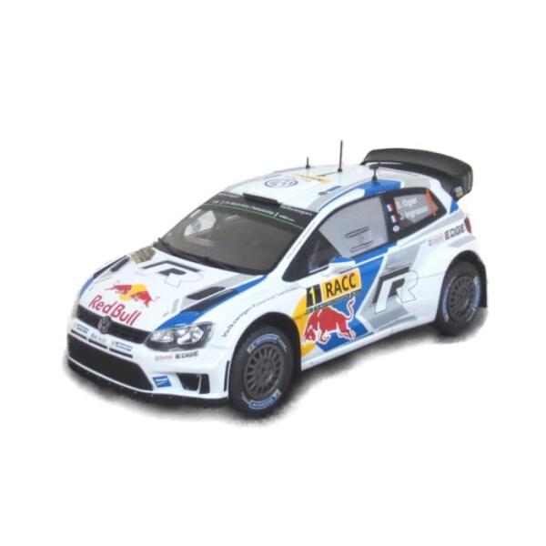 イクソモデル VW ポロ R WRC 14カタルーニャラリー優勝 #1 S. Ogier/J. In...