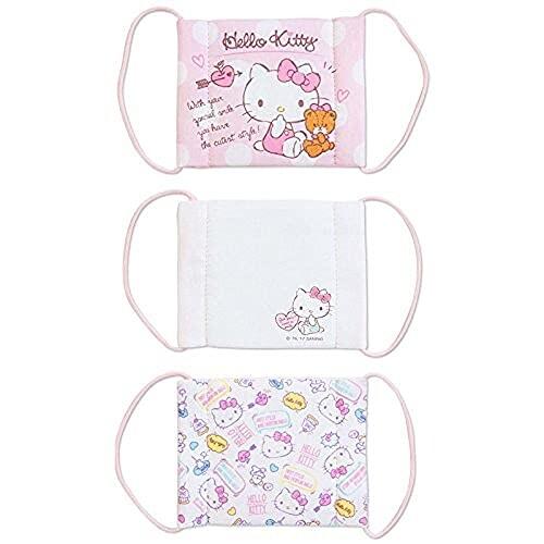 サンリオ(SANRIO) ハローキティ キッズ用ガーゼマスク3枚セット