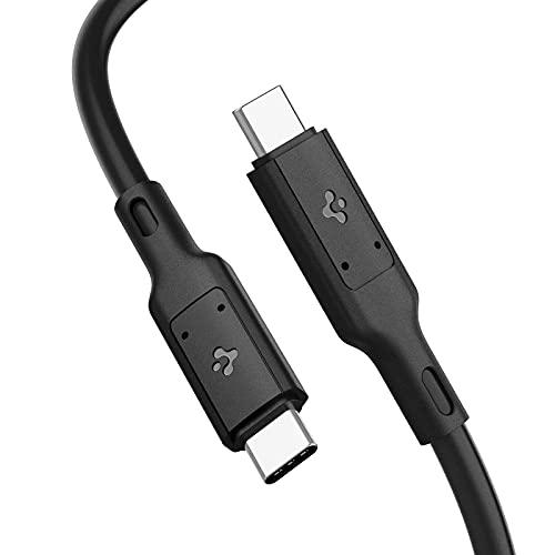 Spigen Thunderbolt 4 対応 USB4 ケーブル [ USB-IF認証 / 100...