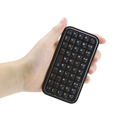 ミニキーボード Bluetooth ワイヤレスキーボード 超小型 手のひらサイズ 充電式 49キー ...