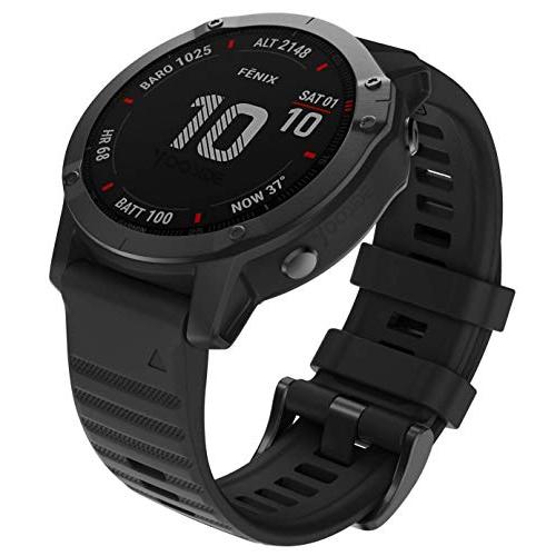 22mm スマートウォッチバンド 替えベルト シリコン製 瞬時取り付けFor GARMIN(ガーミン...